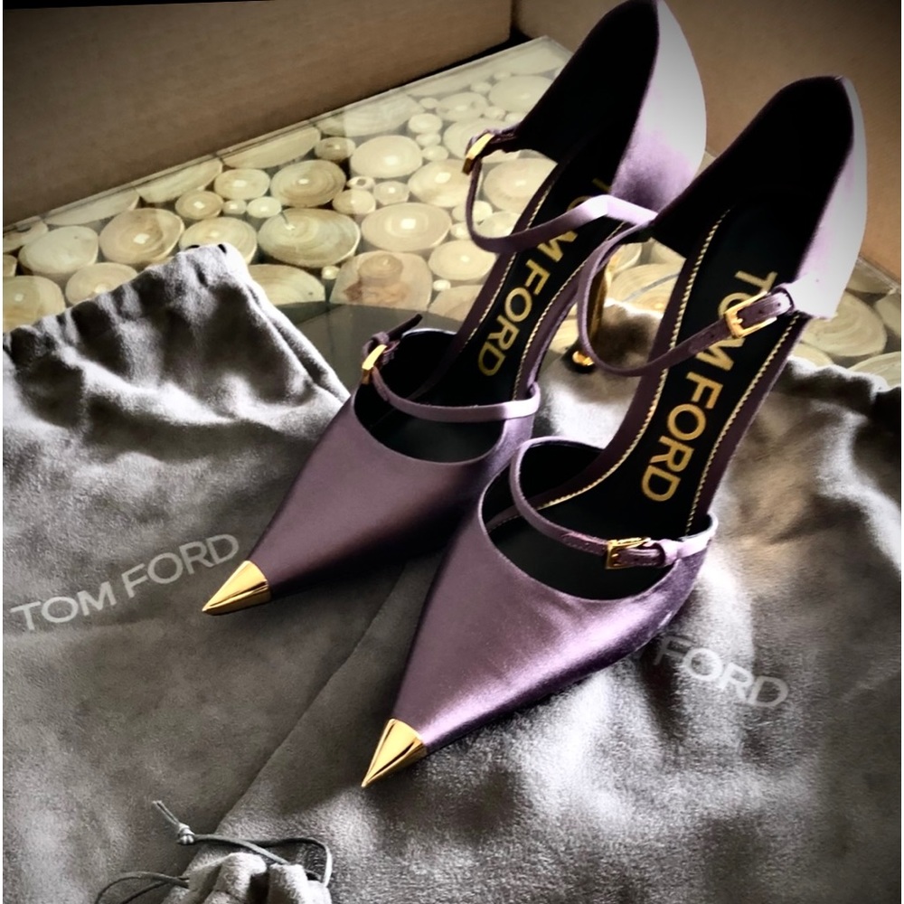 Authentic TOM FORD Gorgeous Ankle Strap Stiletto Pumps - NEVER WORN!!